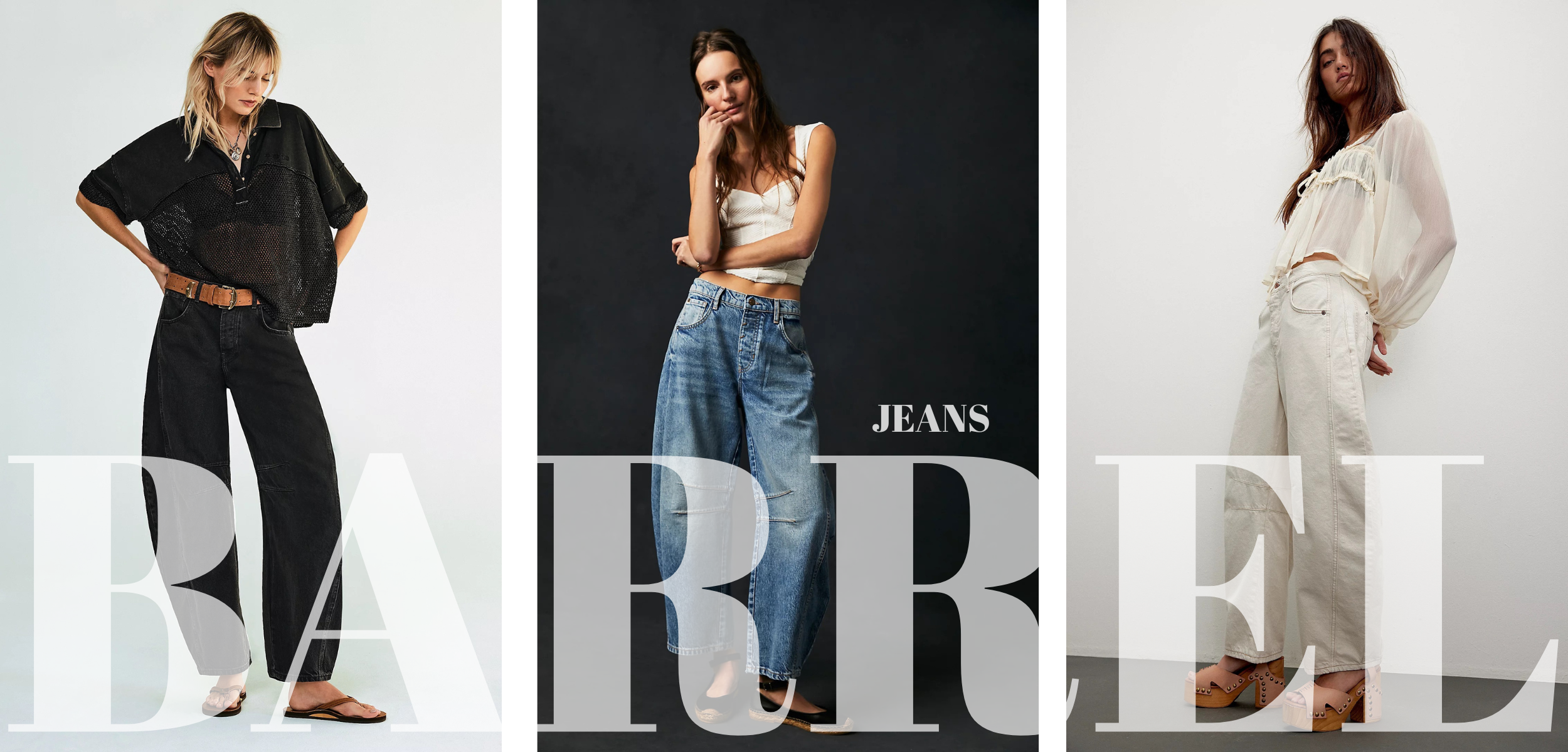 The History of Barrel Leg Jeans + How to Style Them