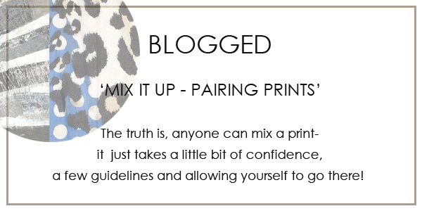 Mix It Up - Pairing Prints