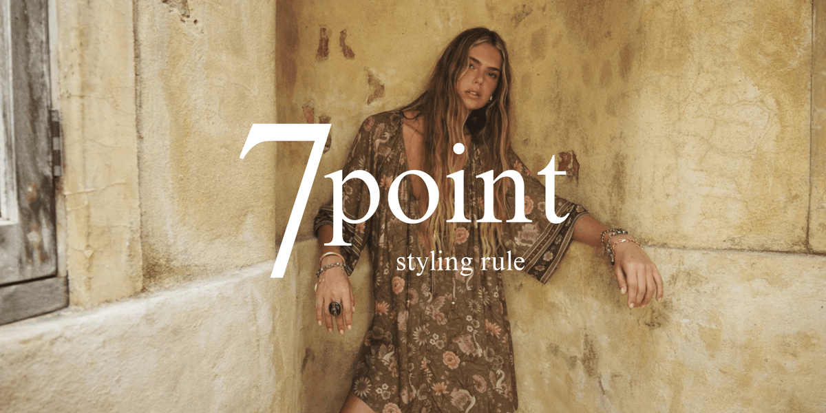 The 7 Point Rule : How to Make Basic Outfits Look Styled - The Freedom State