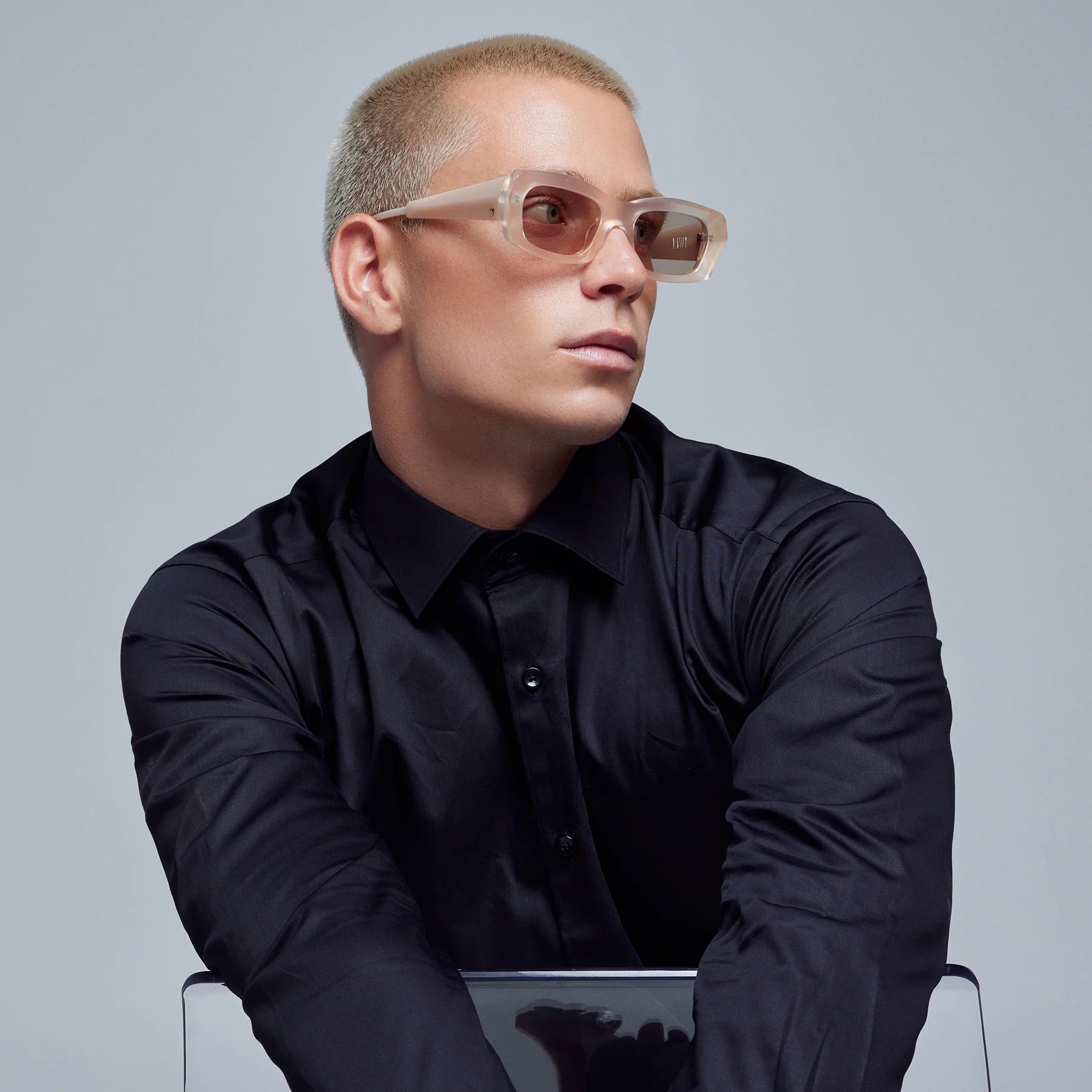 Valley Eyewear | Holycity | Sunglasses - Desert Sand w. Bone Temples / Light Brown Lens