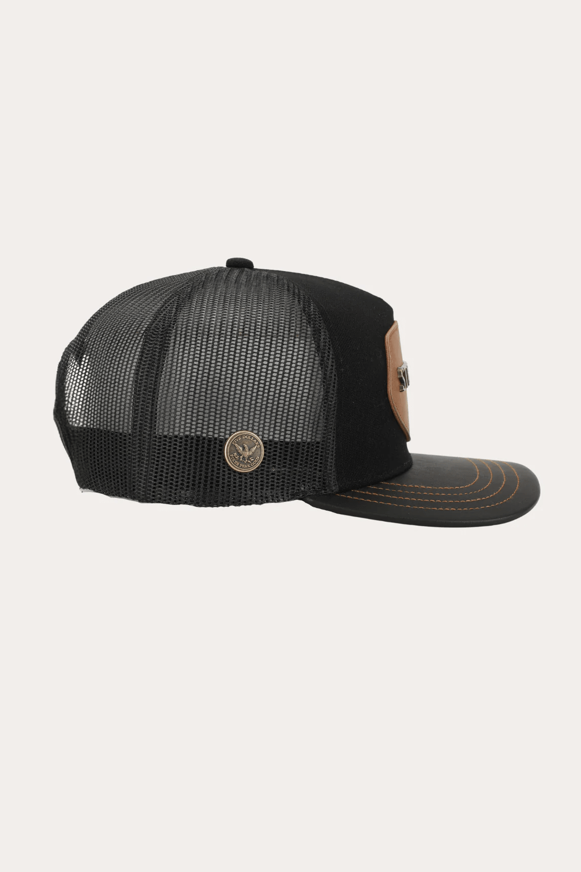 160th Trucker Cap - Black - Caps - Stetson