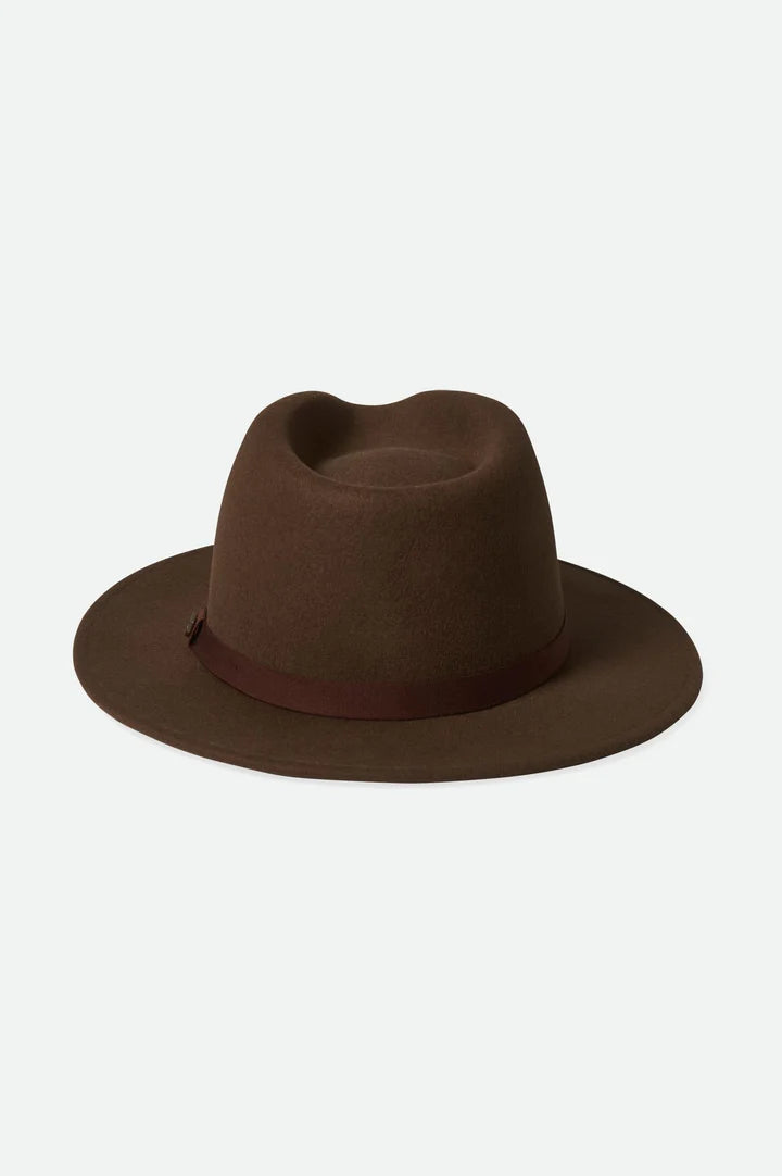 Messer Packable Fedora (Unisex) - Dark Earth