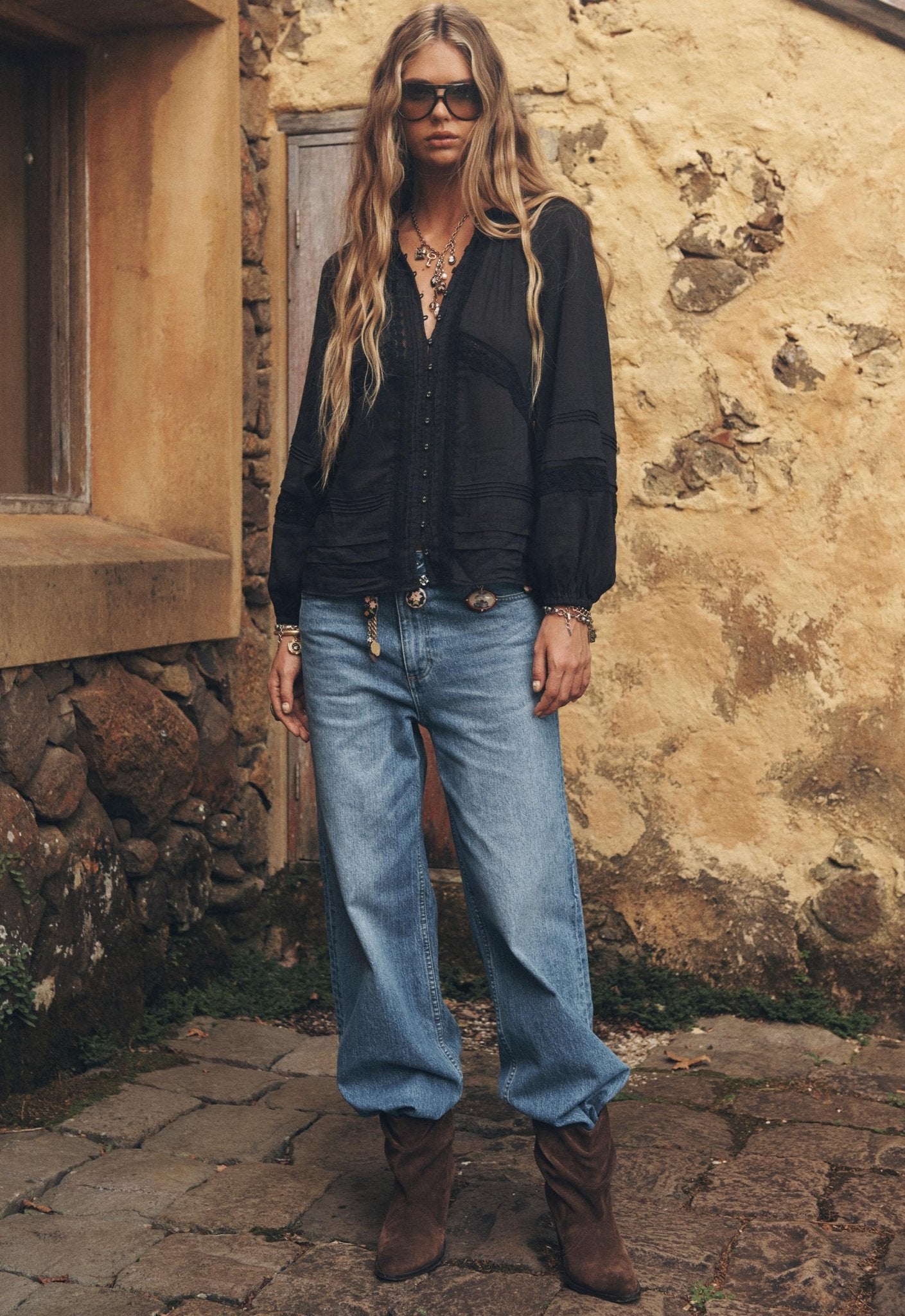 1995 Baggy Jean - Washed Indigo - Jeans - Spell - Women's fashion at The Freedom State