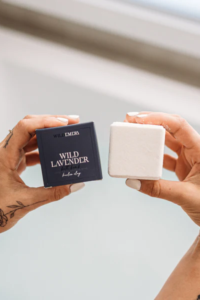Wild Emery | Vegan Essential Oil Bath Bomb - Wild Lavender