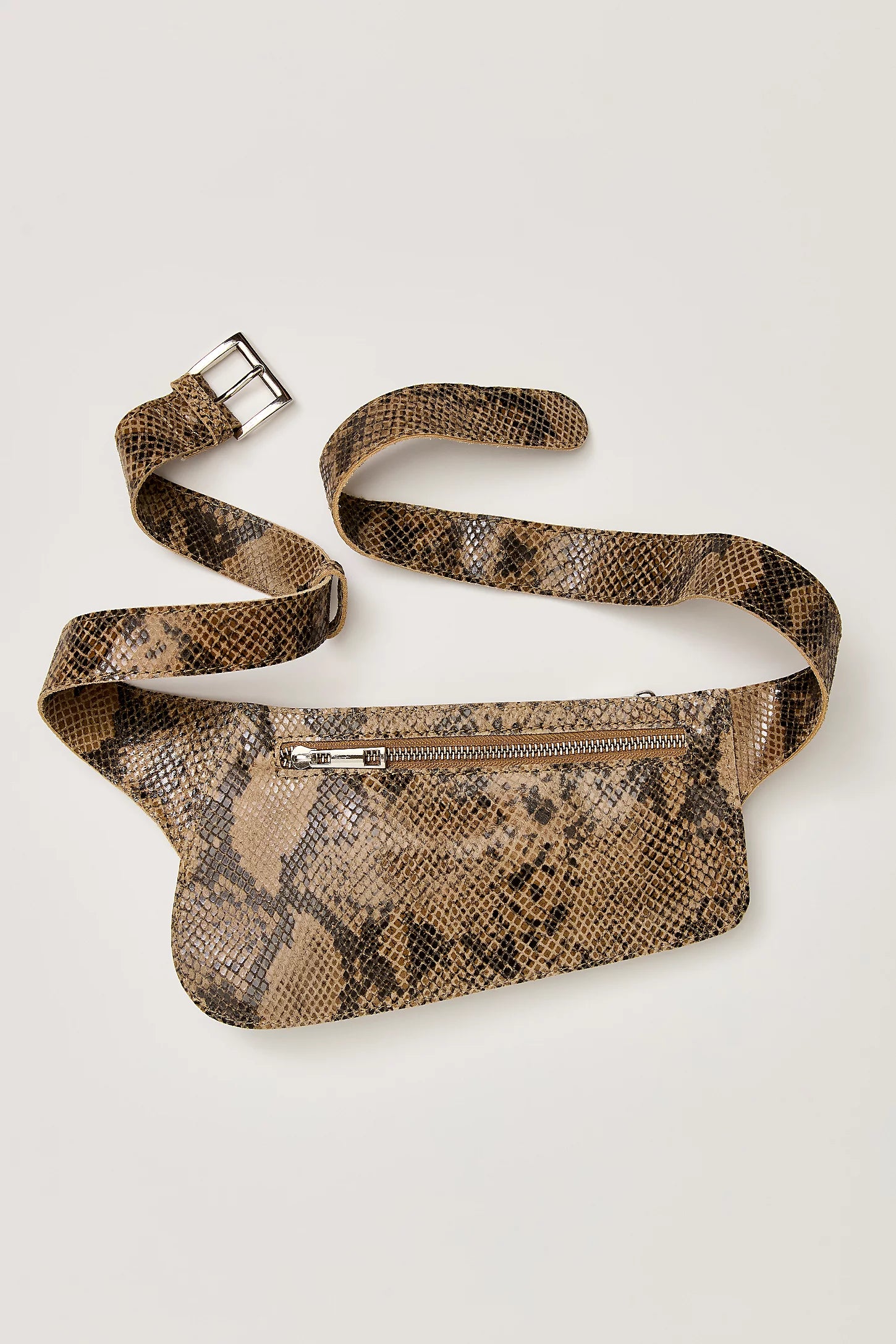 Avalon Leather Sling Bag - Snake