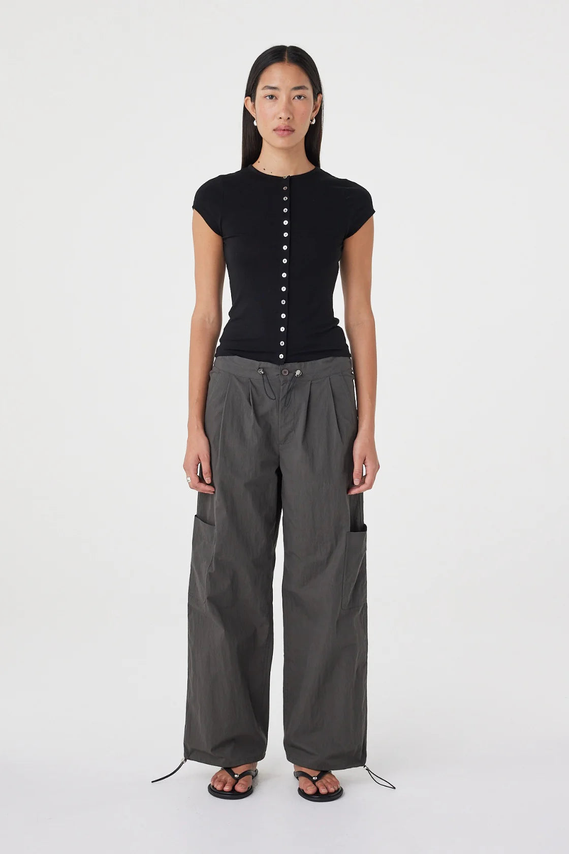 Addie Pant - Charcoal