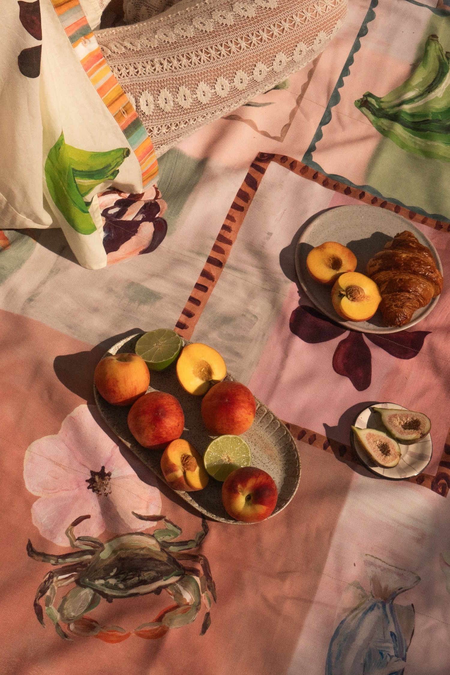 Picnic Rug - Annie Everingham Patchwork Sea