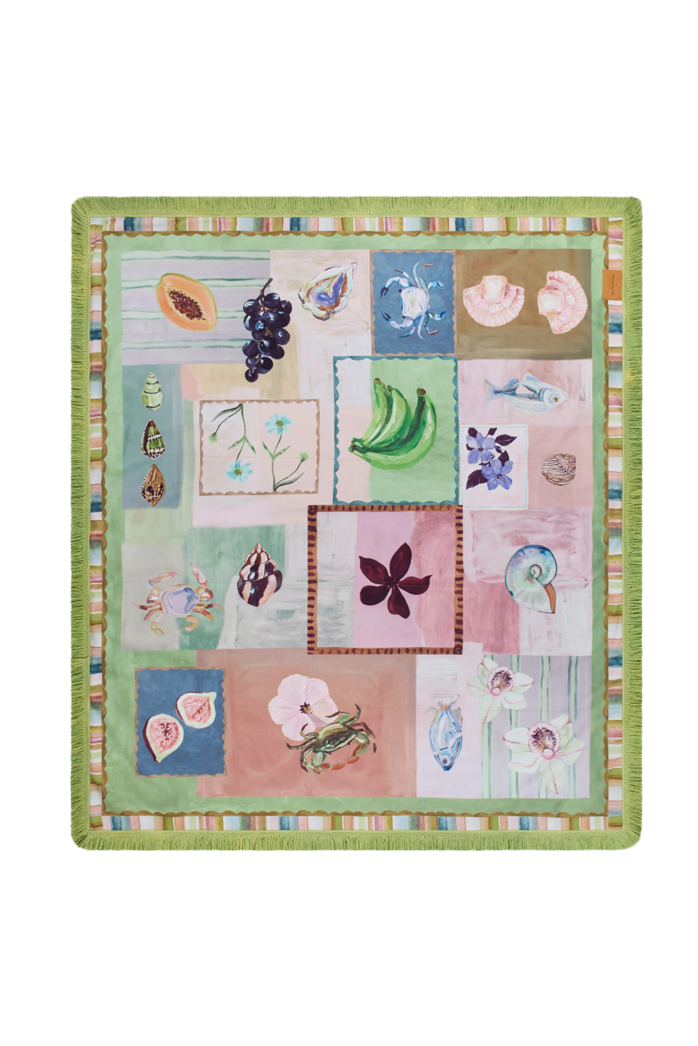 Picnic Rug - Annie Everingham Patchwork Sea