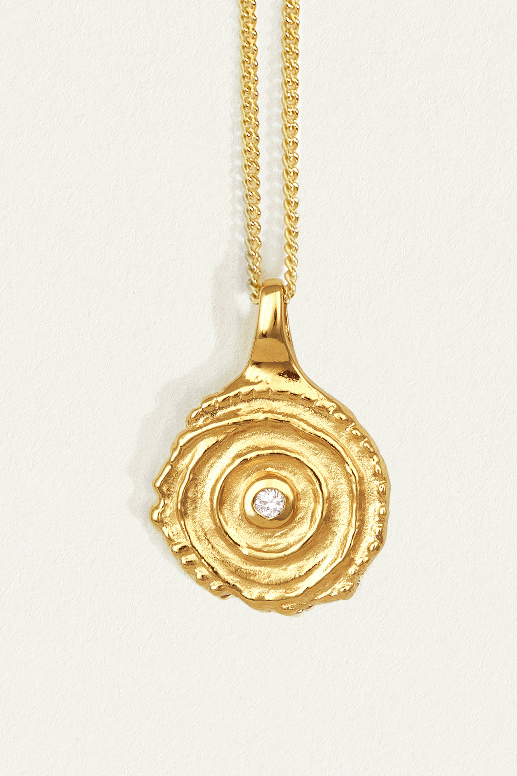 Aster Diamond Necklace - Gold