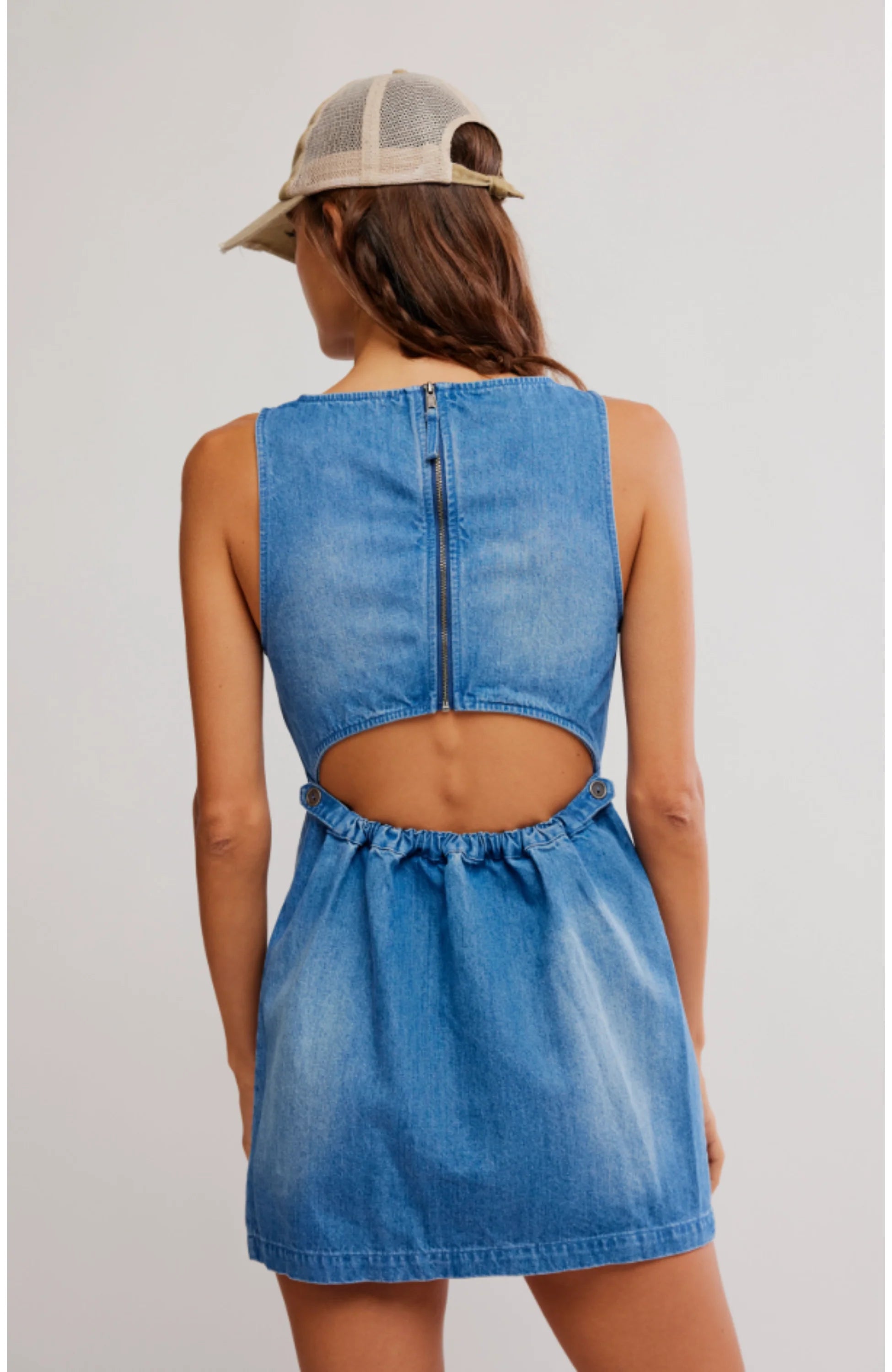 Atlas Denim Mini Dress