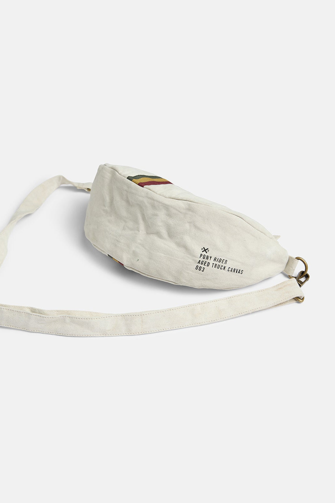 Pony Rider Escapee Shoulder Bag in Upcycled Natural