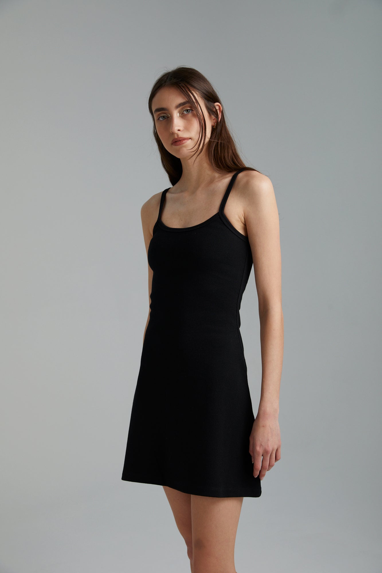 A Line Dress - Black