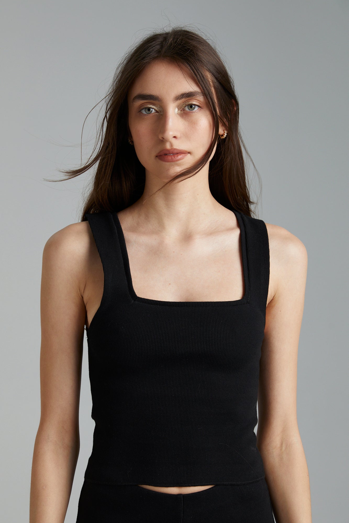 Square Tank - Black