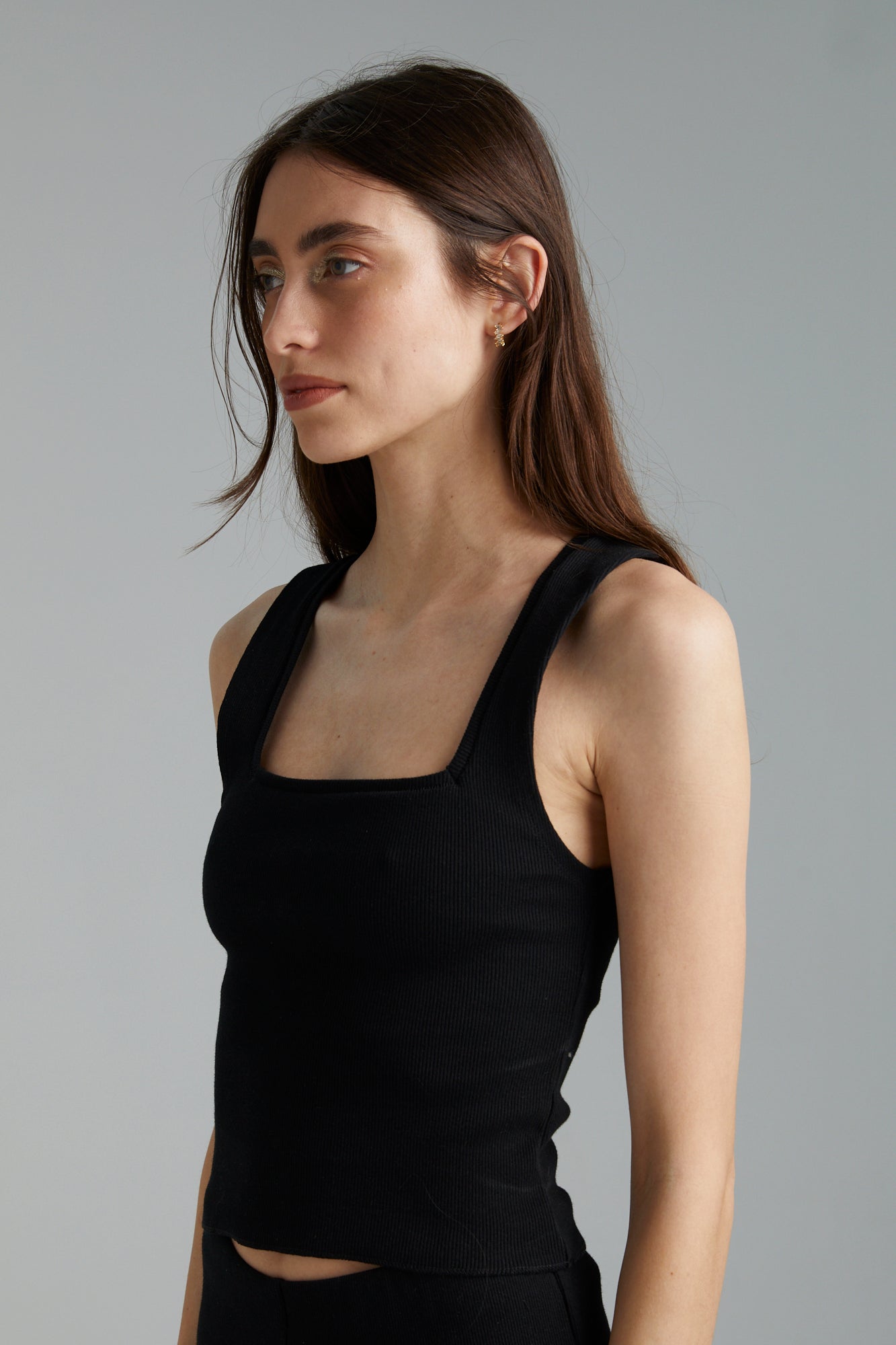 Square Tank - Black