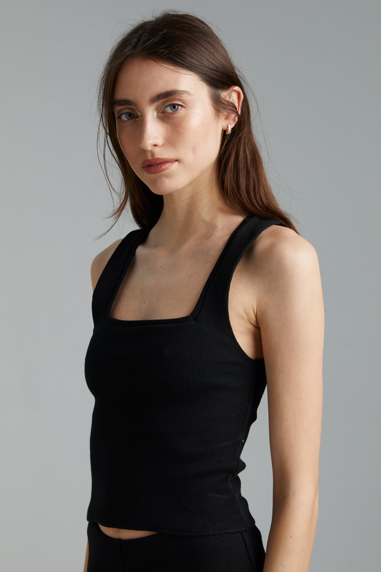 Square Tank - Black