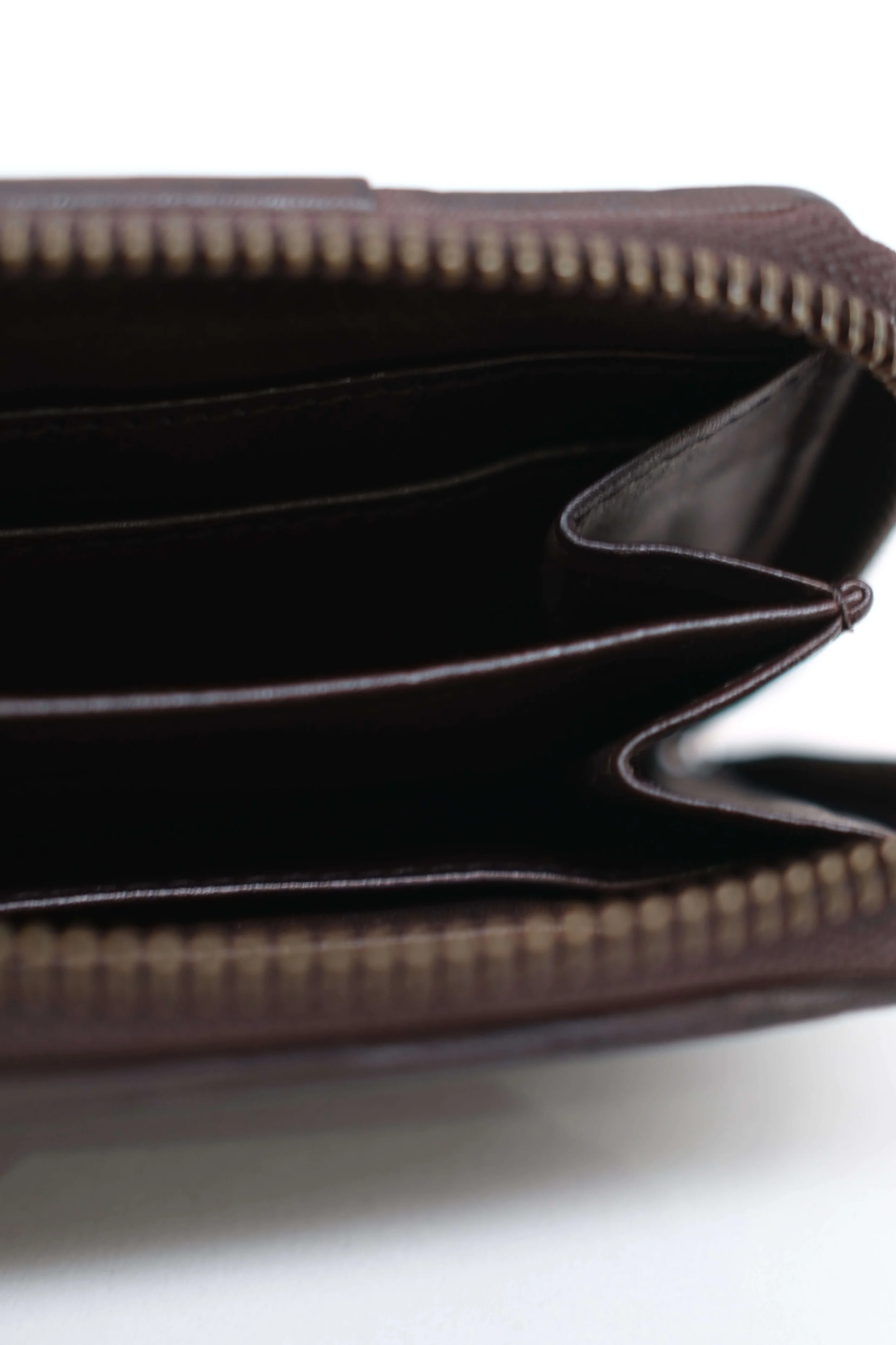 Small Basque Wallet - Chocolate
