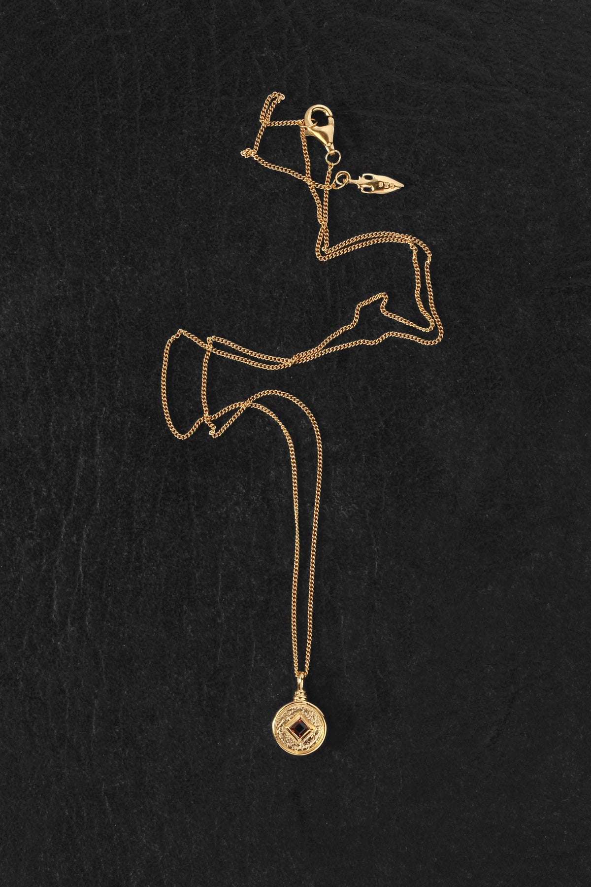 Blaze Coin Necklace - Gold | Temple Of The Sun