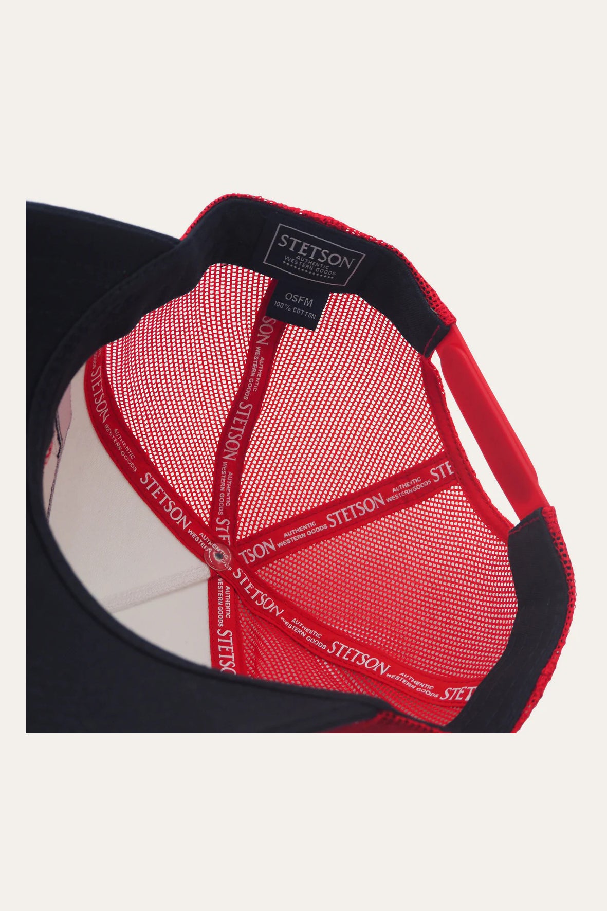 Bronco Trucker Cap - Red