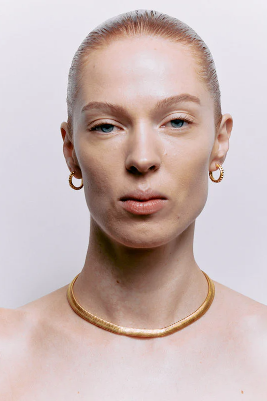 Angelica Hoops - Gold