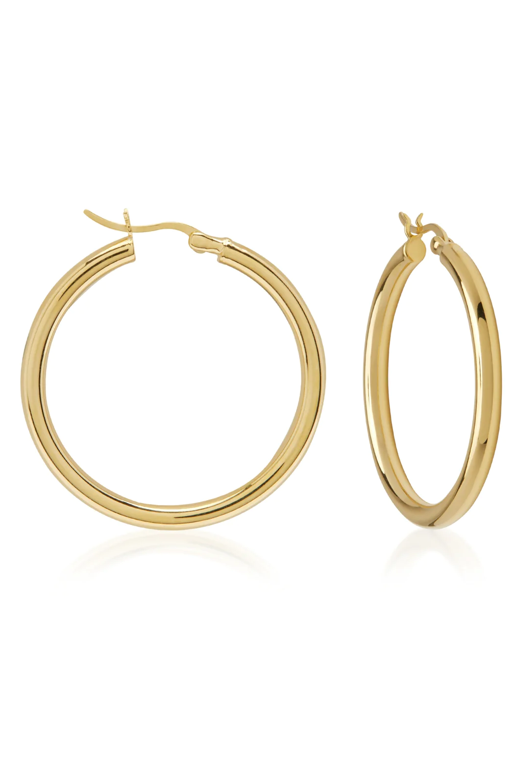 Saint Valentine | Classic Hoops Large - Gold