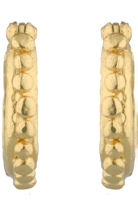 Angelica Hoops - Gold