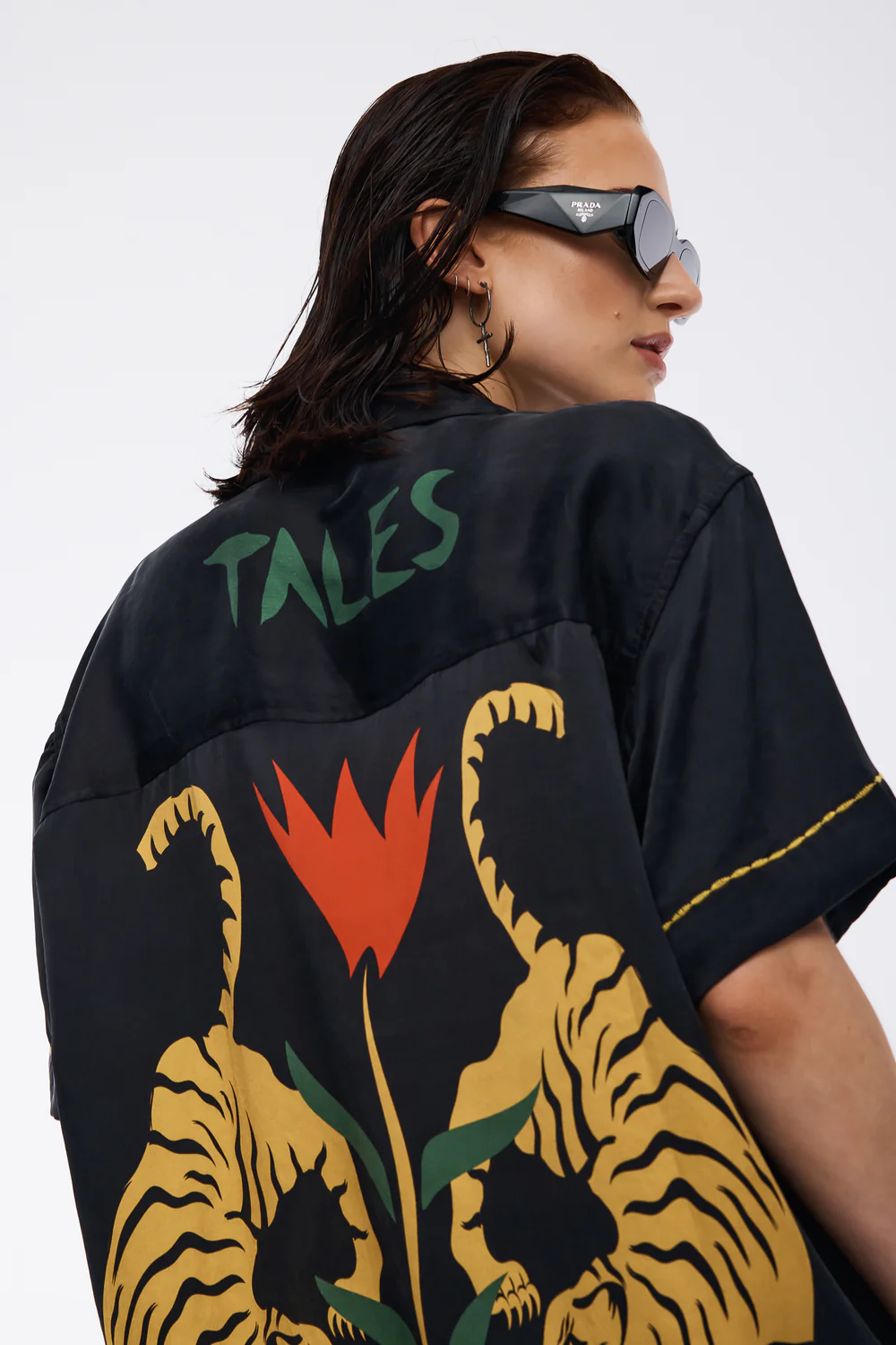 Crouching Tiger Shirt - Black