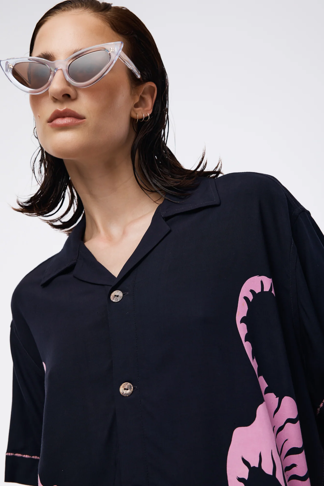 Crouching Tiger Shirt - Midnight