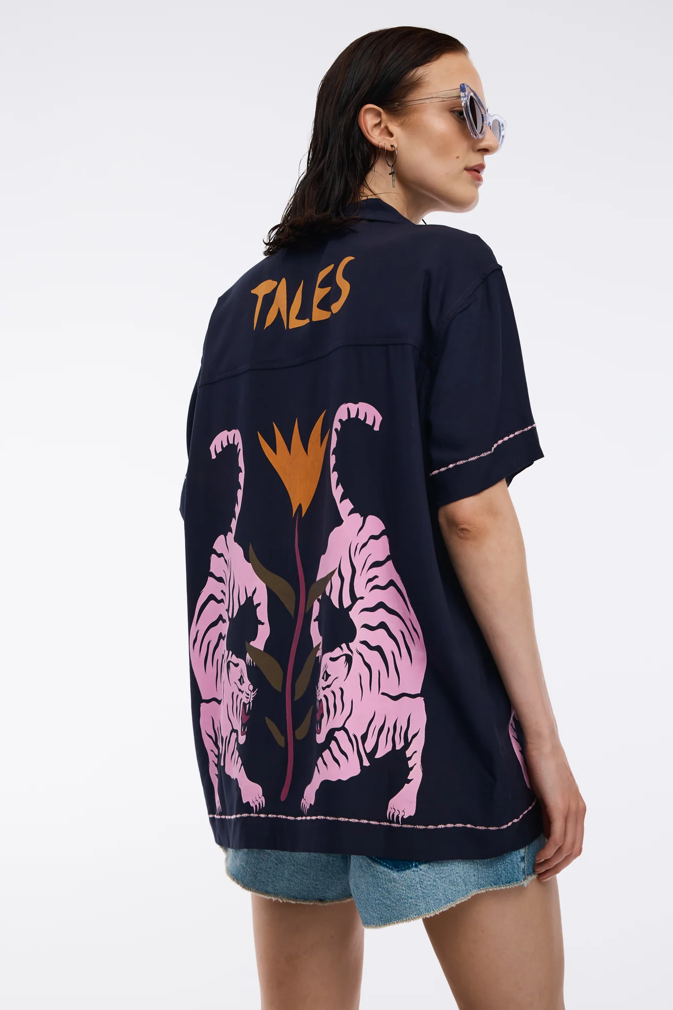 Crouching Tiger Shirt - Midnight