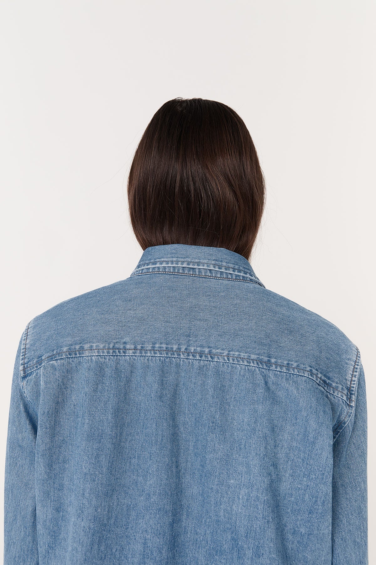 Dante Denim Long Sleeve Shirt