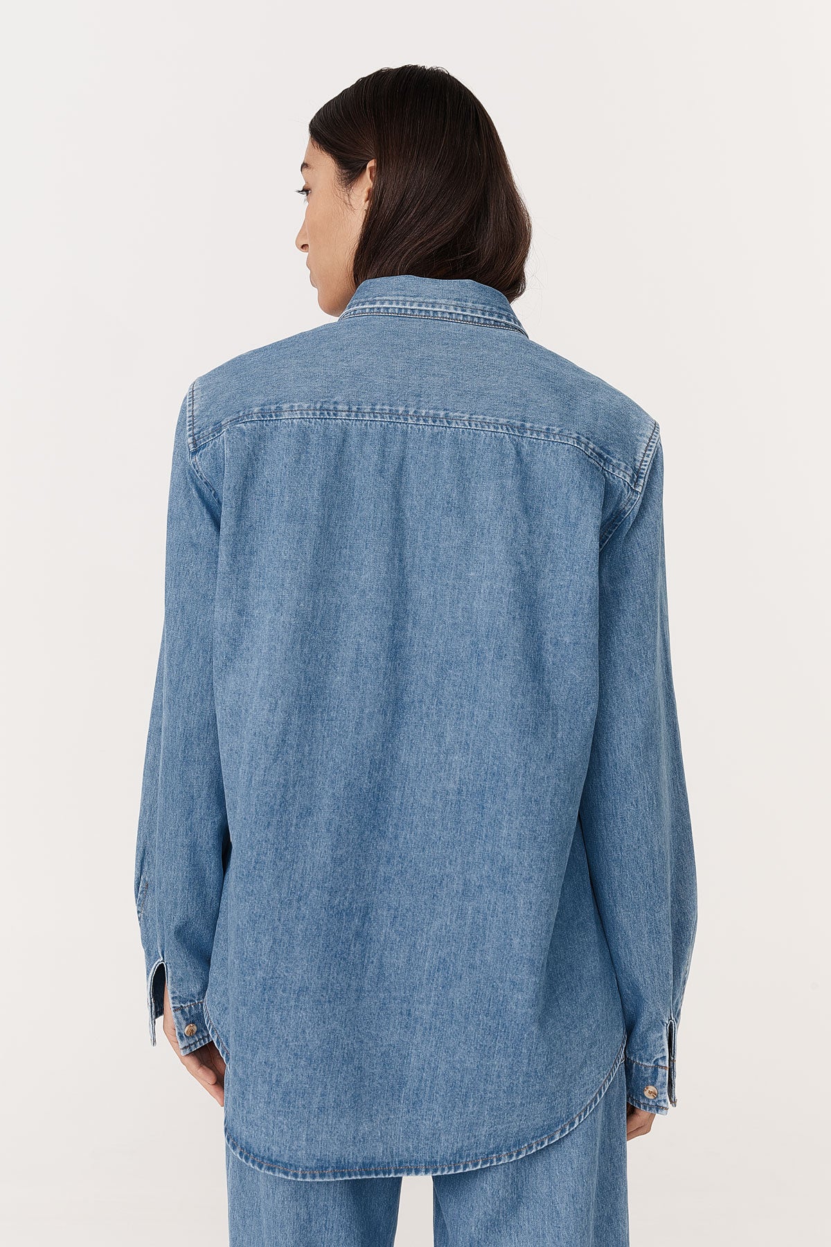 Dante Denim Long Sleeve Shirt