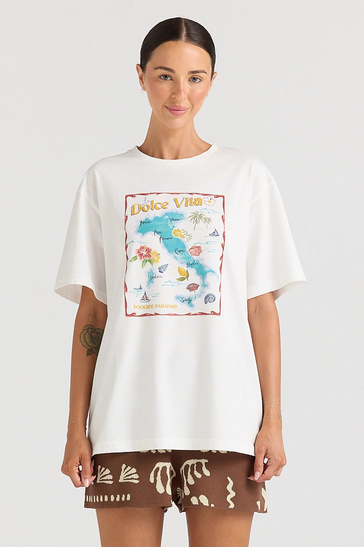 Dolce Vita Tee - Vanilla