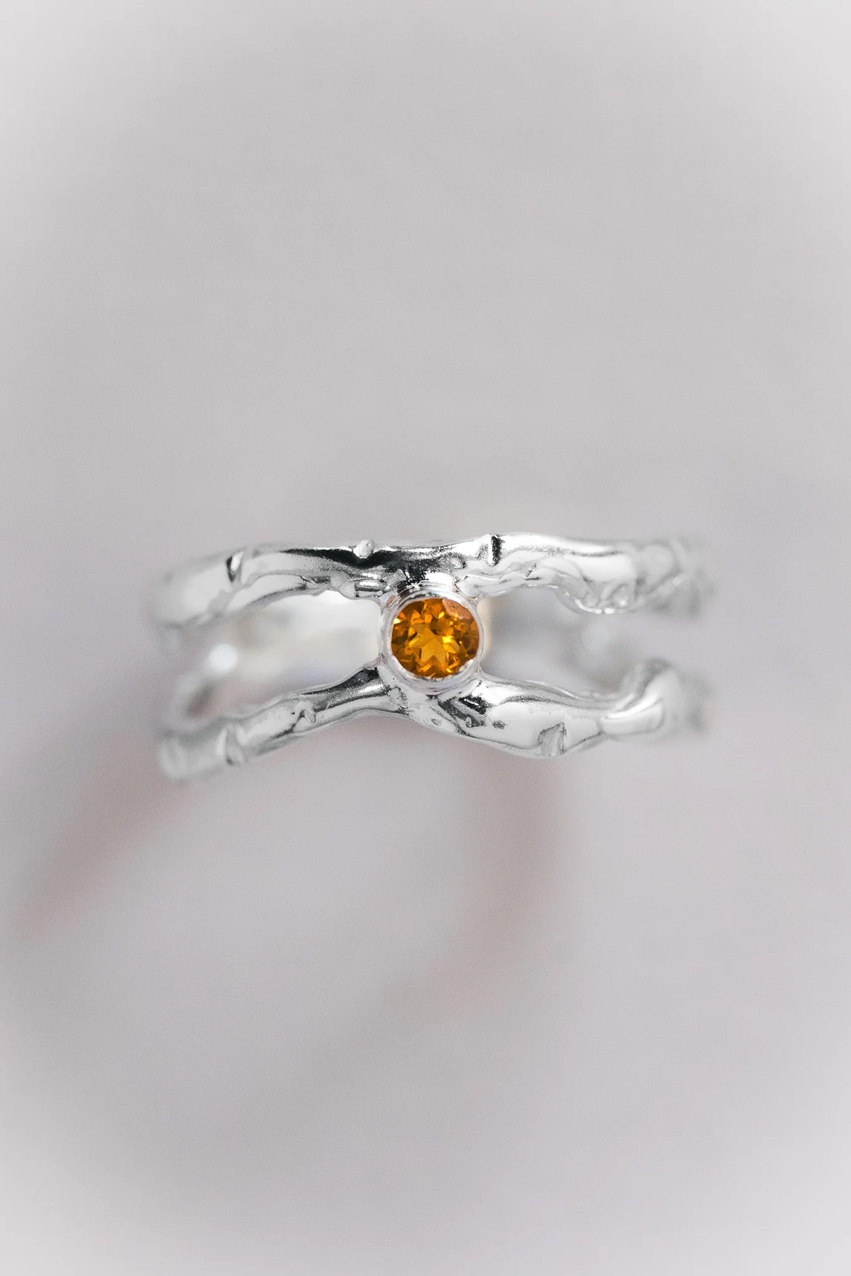 Double Trouble Ring - Yellow Sapphire