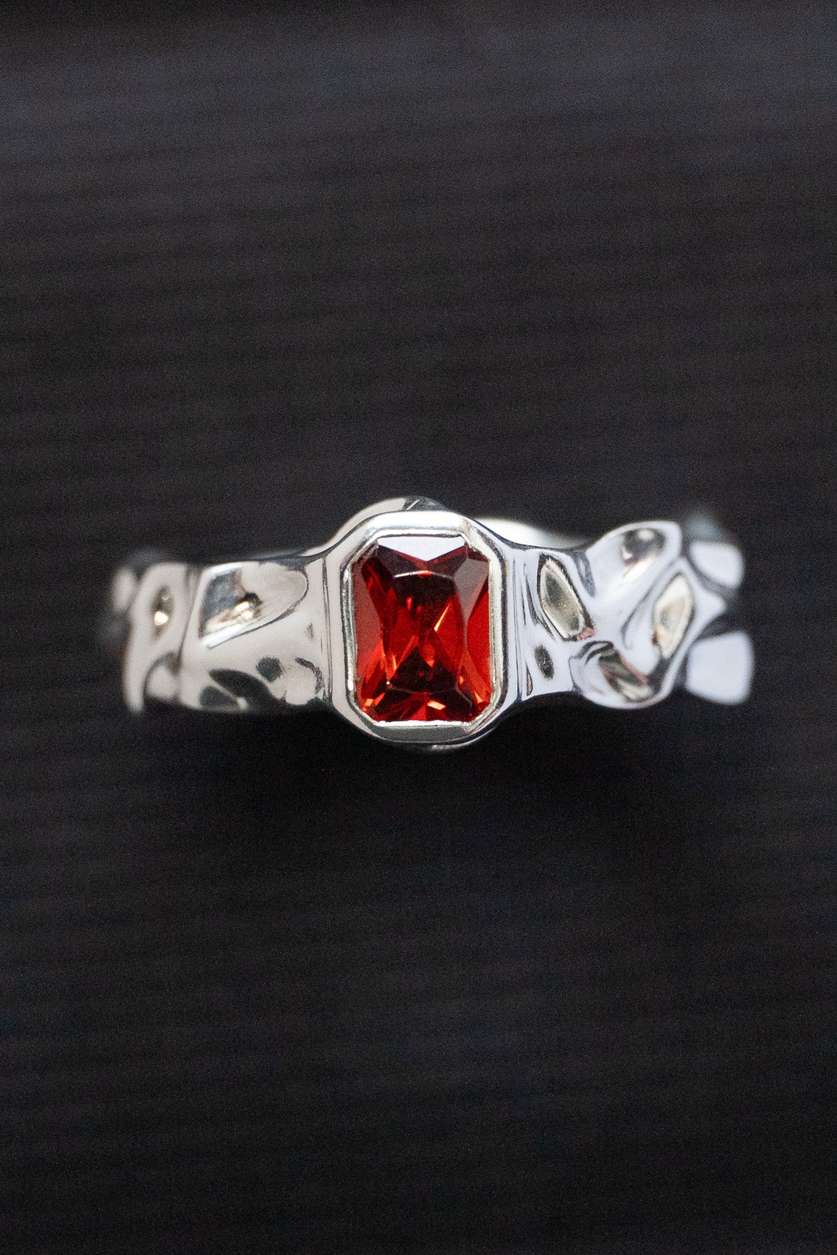 Empowerment Ring - Red Sapphire