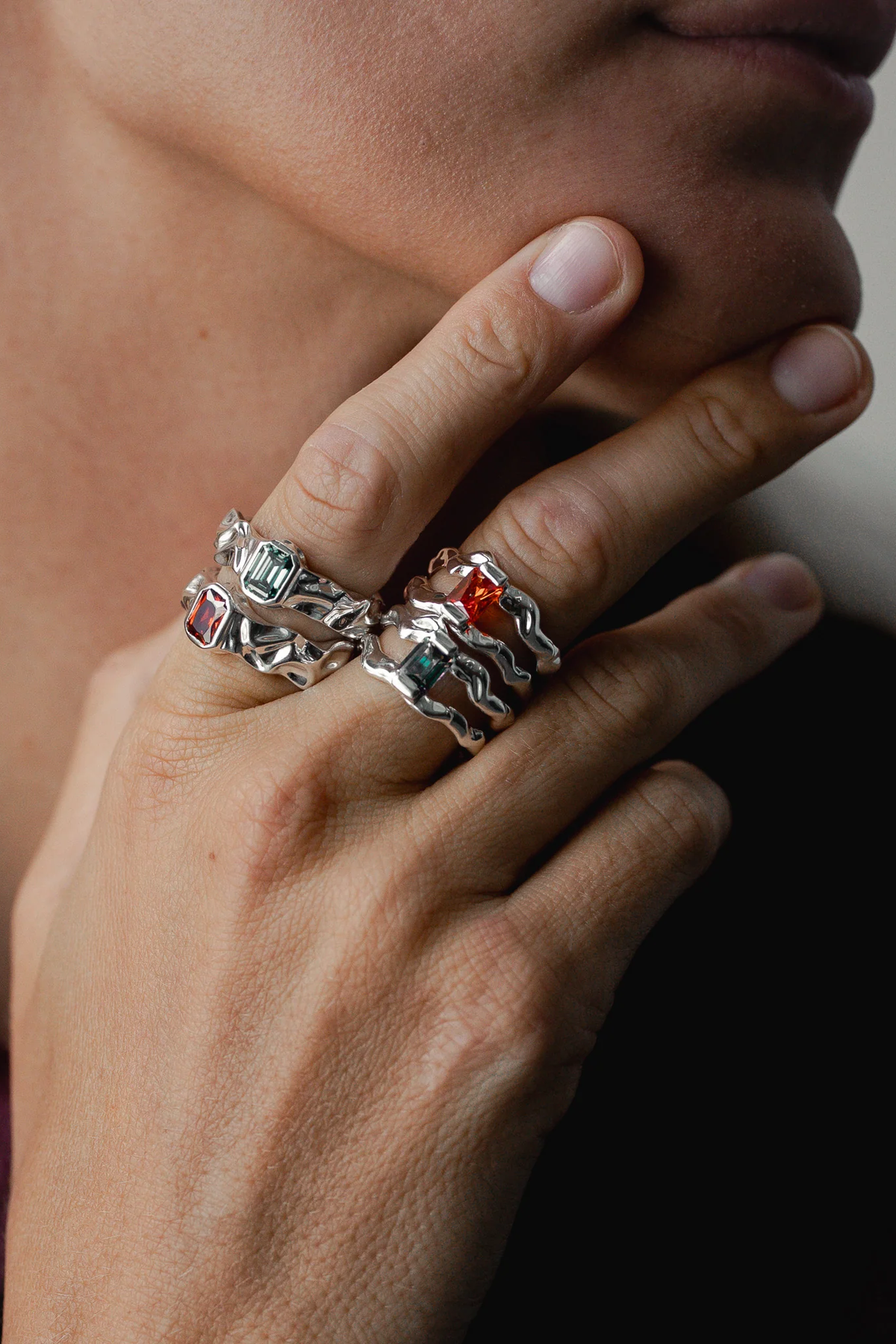 Empowerment Ring - Red Sapphire