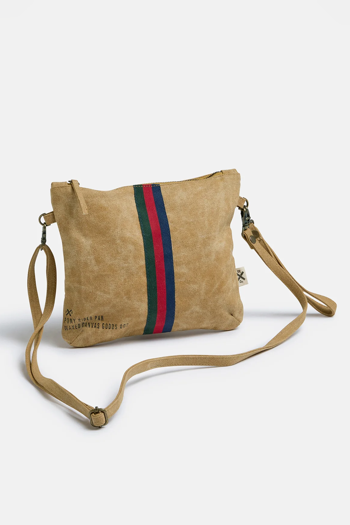 Escapee Clutch Bag with Strap - Golden Tan