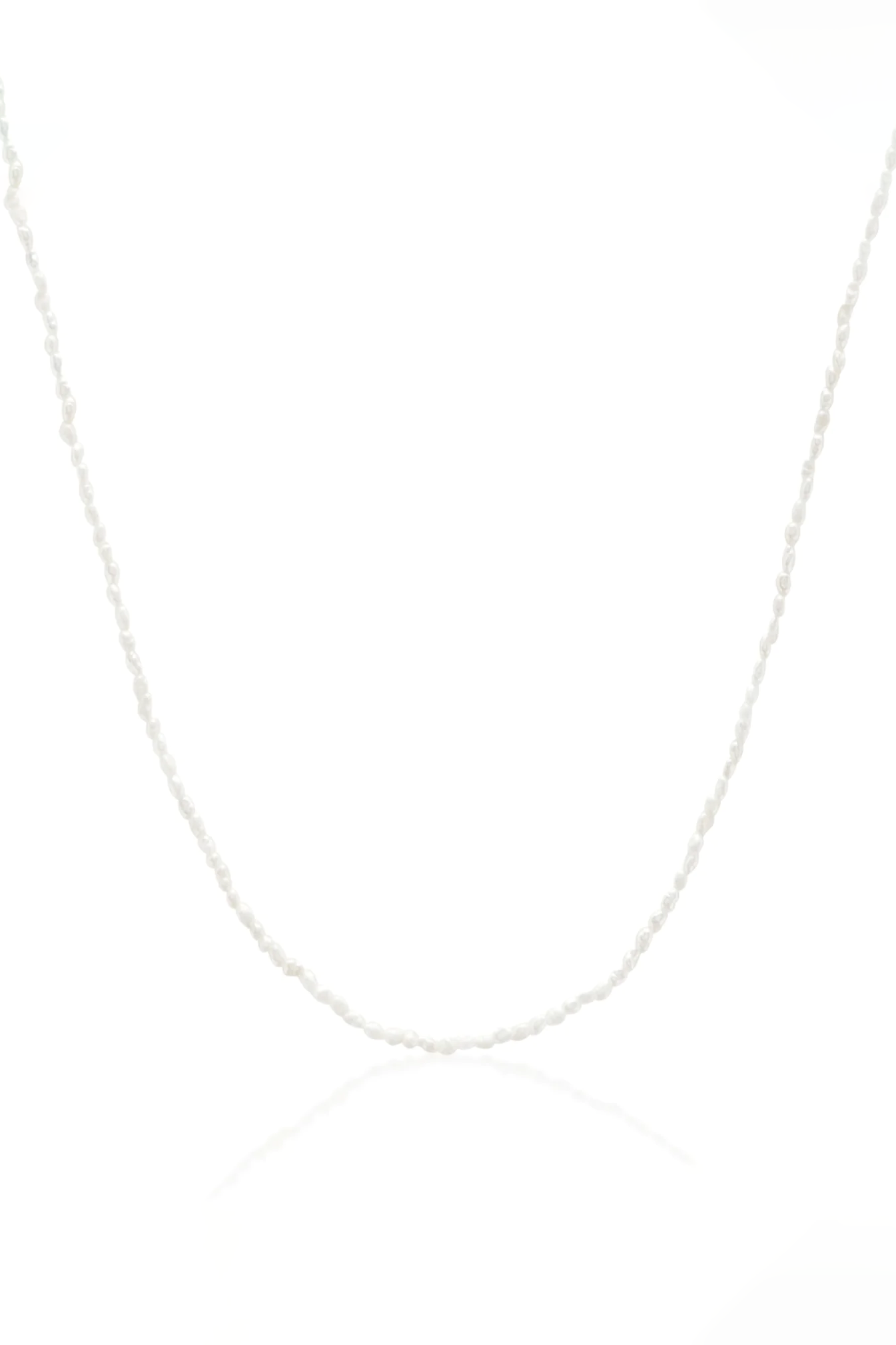 Fine Pearl Necklace - Gold