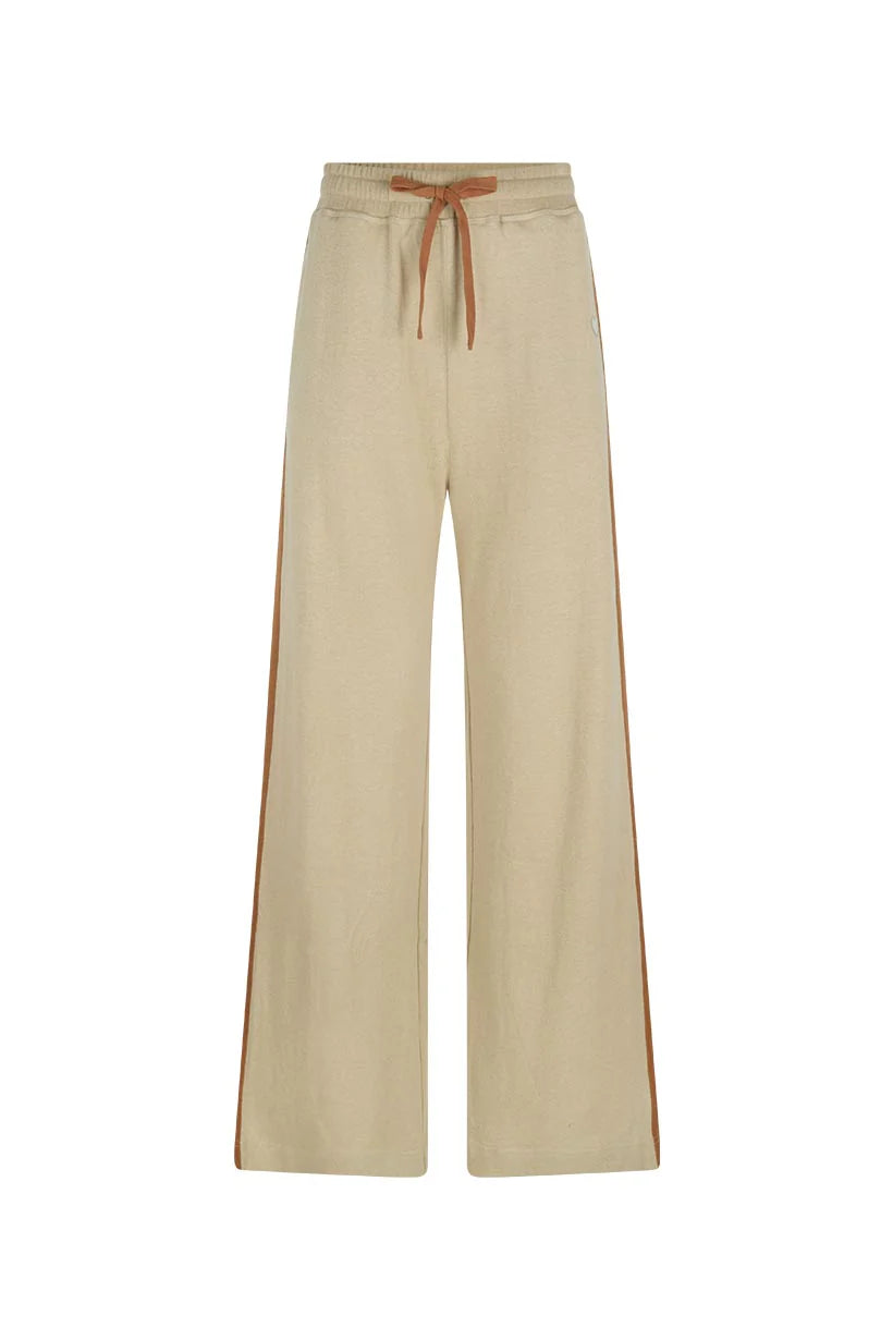 Kansas Track Flare Pant - Stone