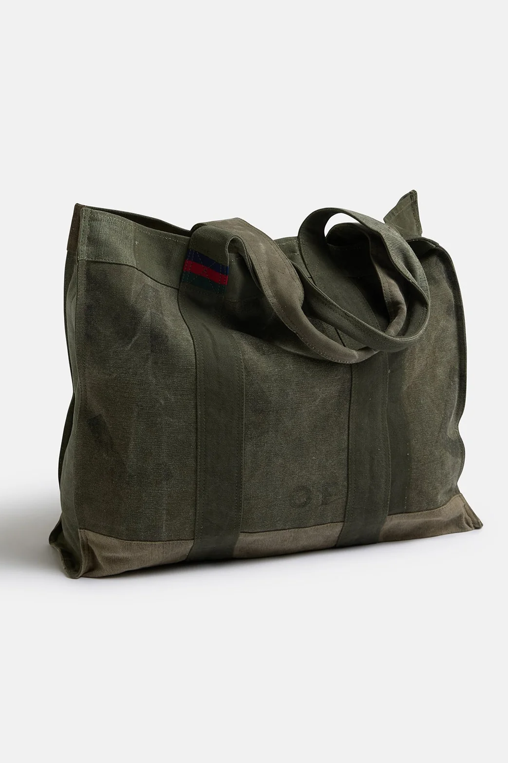 Land of Mates Up-cycled Tote - Khaki