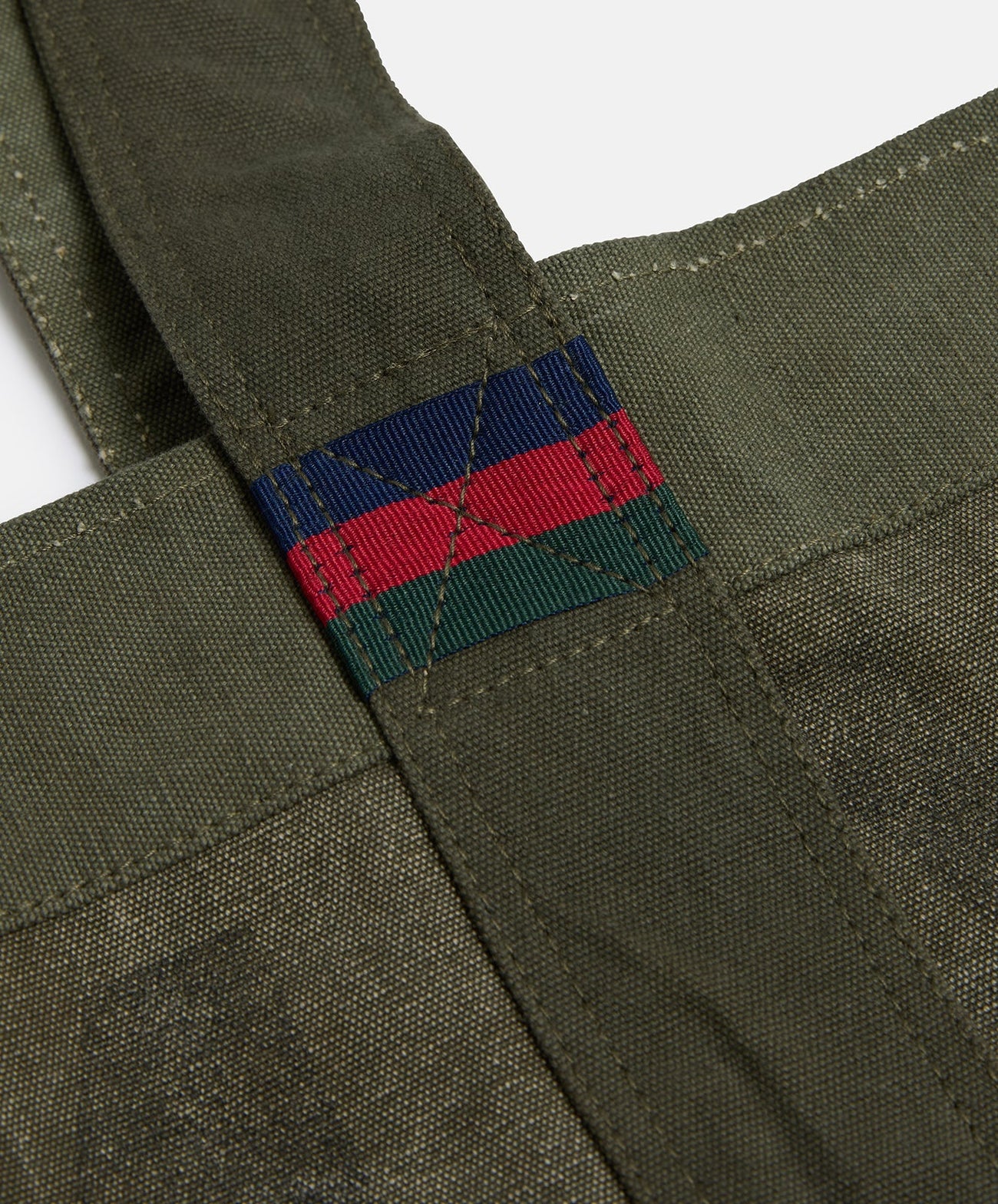 Land of Mates Up-cycled Tote - Khaki