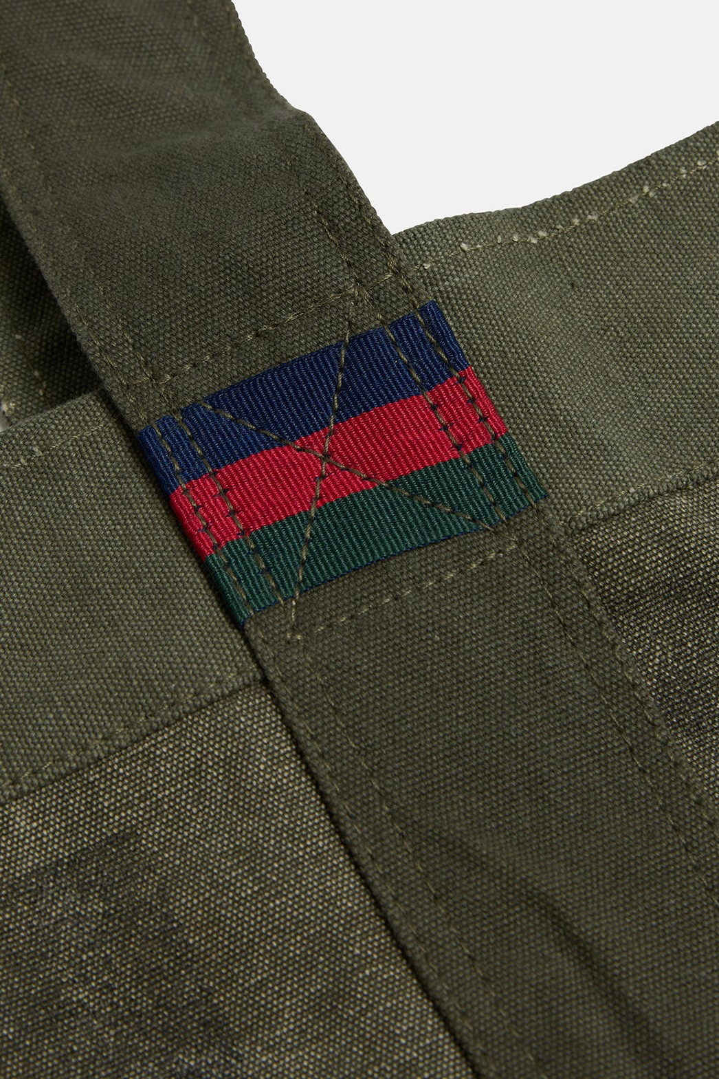 Land of Mates Up-cycled Tote - Khaki