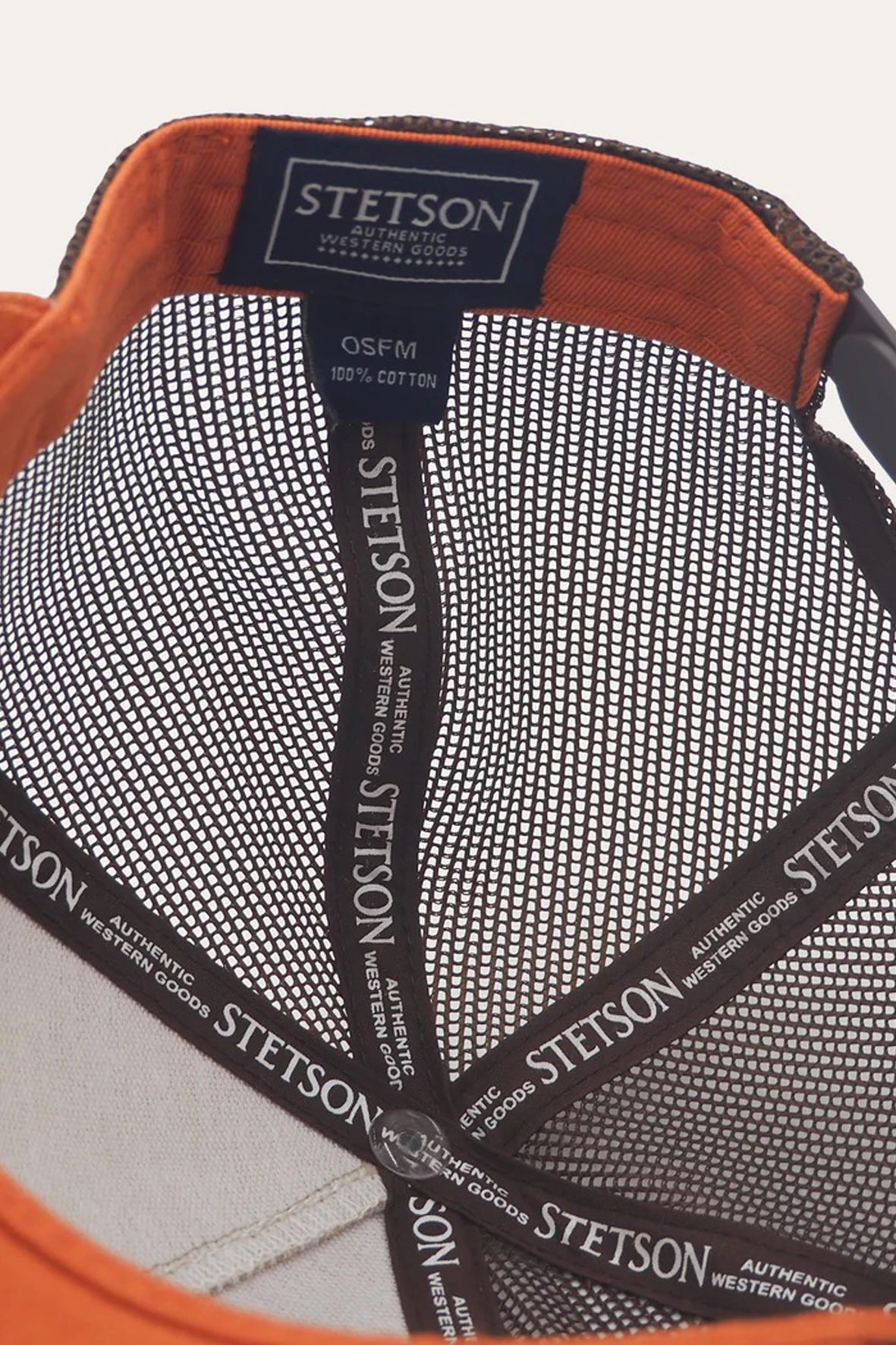 Longhorn Trucker Cap - Orange