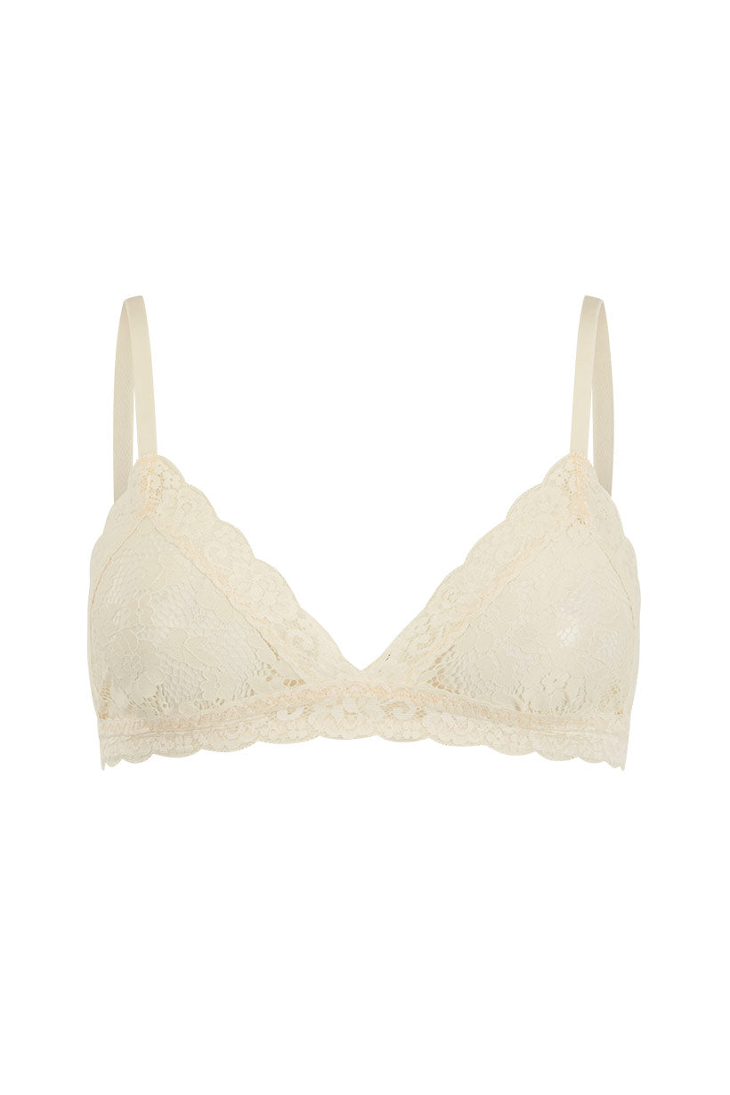 Lovers Lace Bralette - Vintage Cream