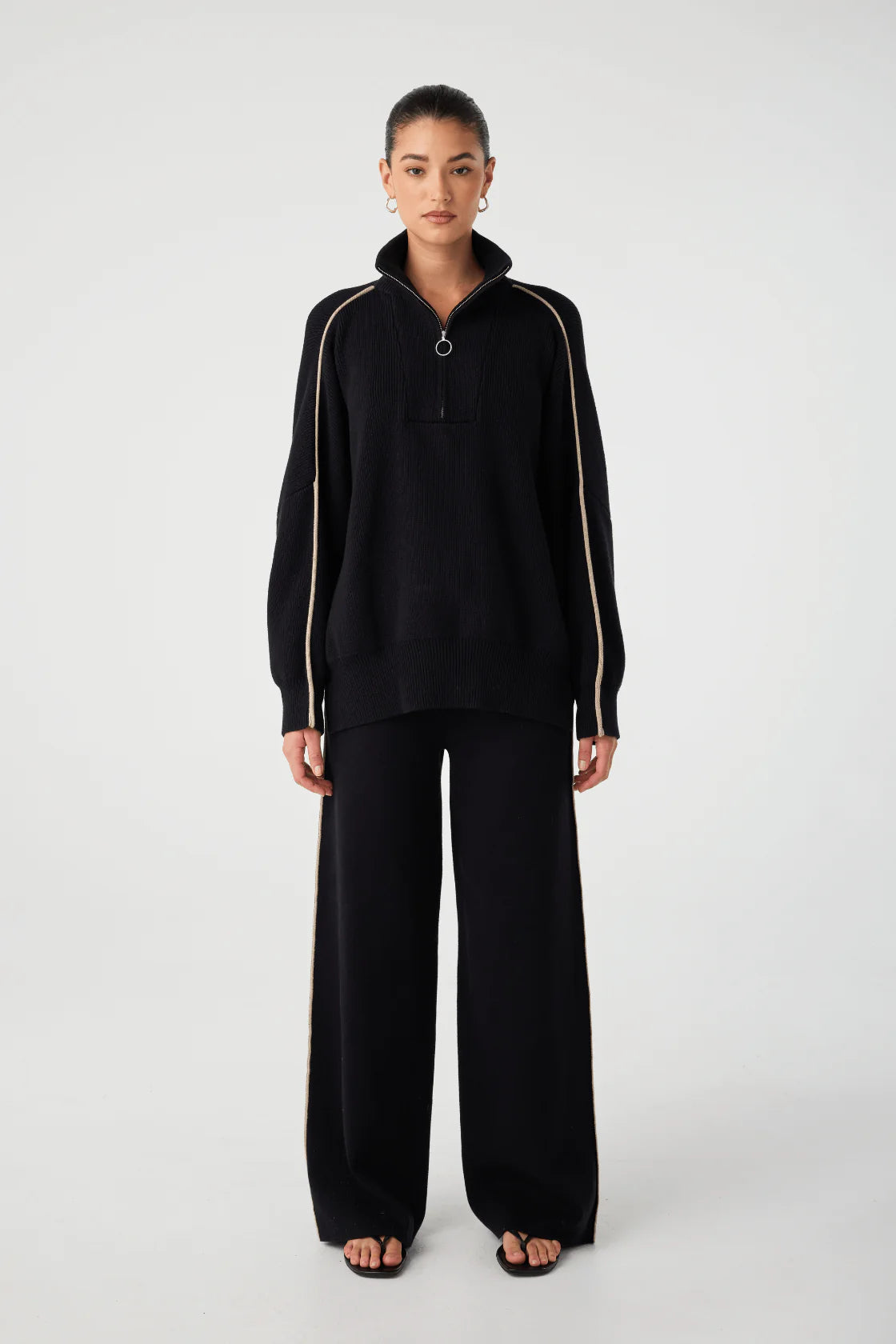 Milan Track Pant - Black