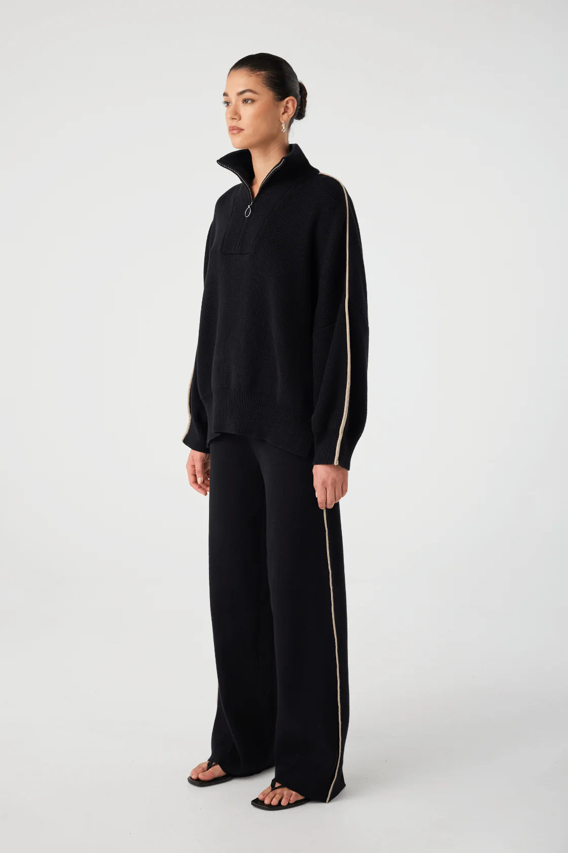Milan Track Pant - Black