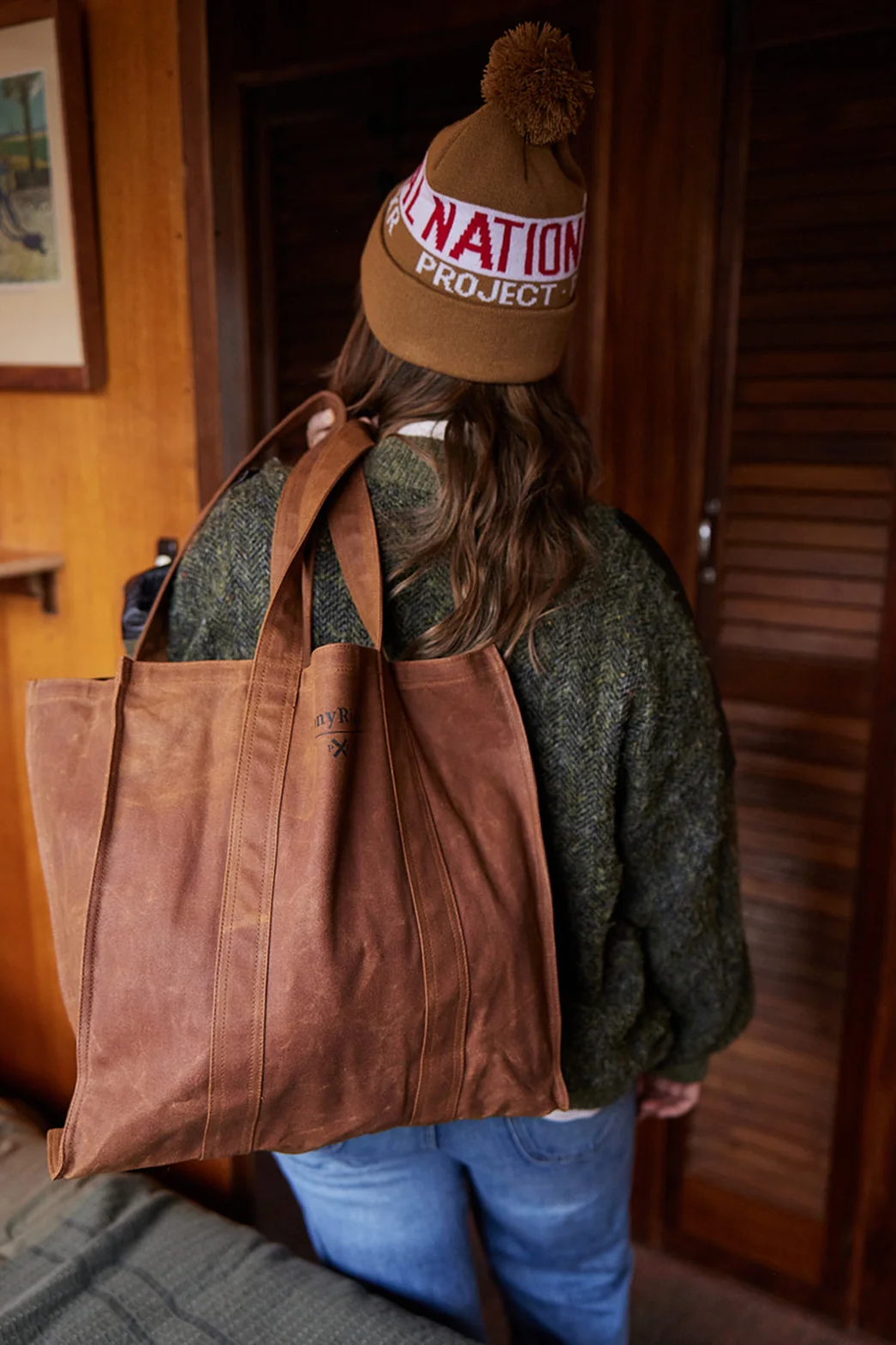 Market Mini Canvas Tote - Spice
