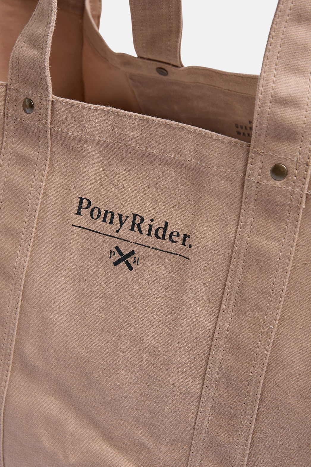 Market Canvas Tote Bag - Mocha