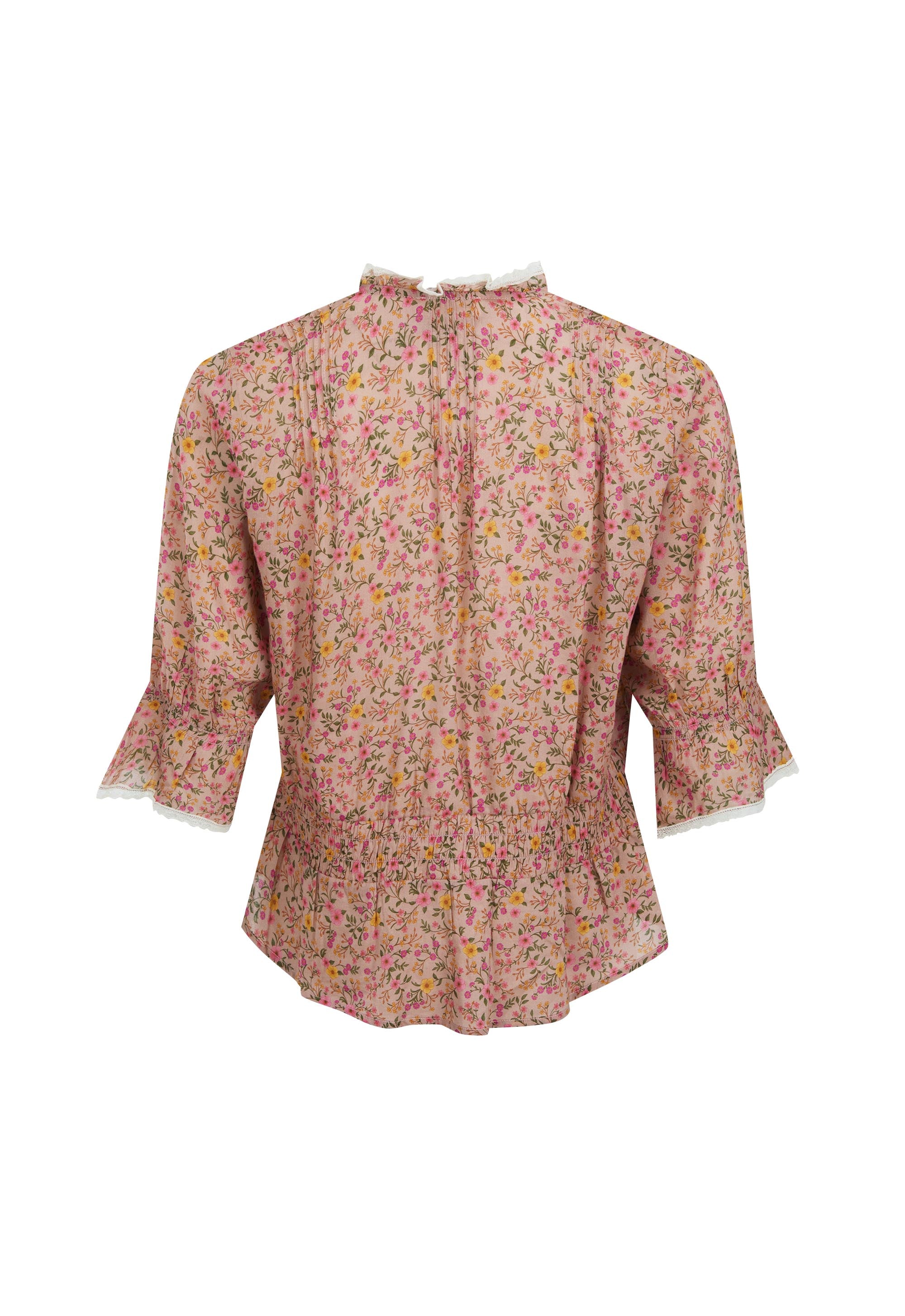 Mimi-Rose Blouse - Pink Posey