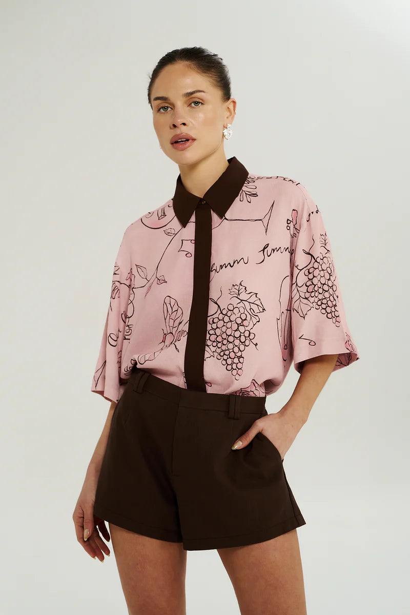 Mini Suit Short - Chocolat