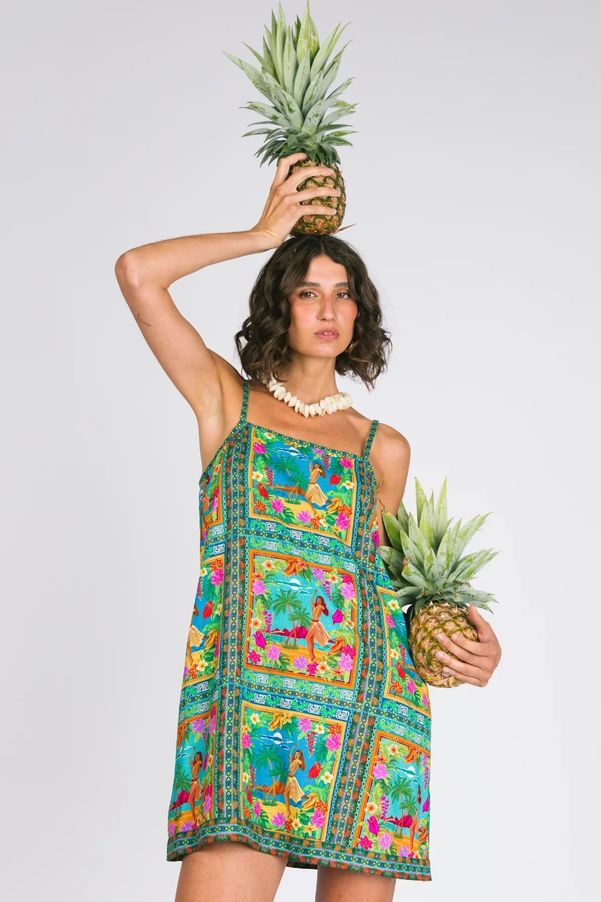 Leisure Mini Dress - Tiki