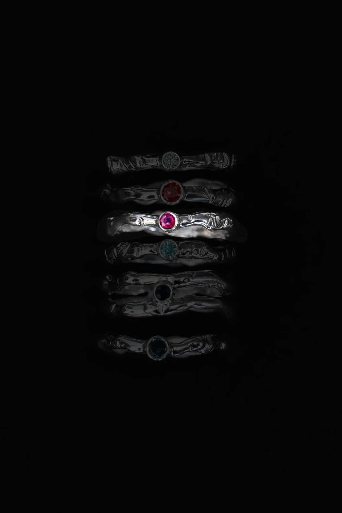 Not So Simple Ring - Pink Ruby